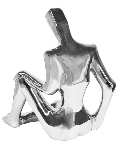 Sitting Man Tabletop Sculpture.