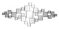 Overlapping Squares Wall Mirror Accent