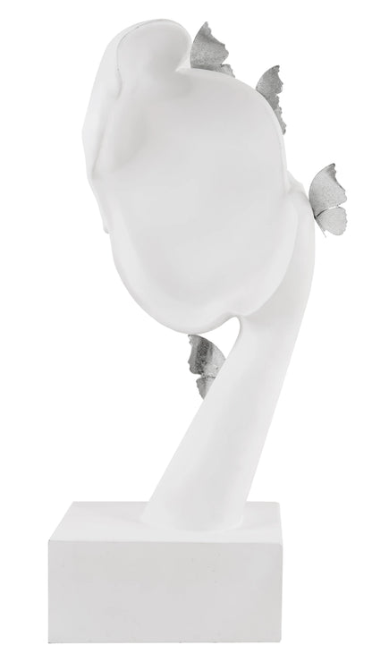 Butterfly Mask Face Sculpture