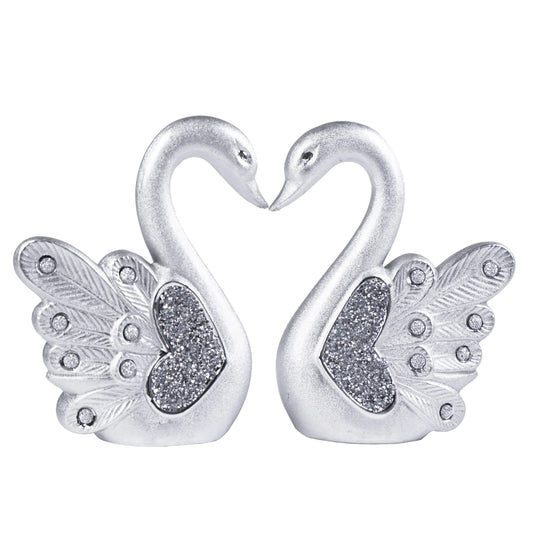 Swan Couple Sculpture