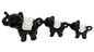 3-Piece Elephant Sculpture Set