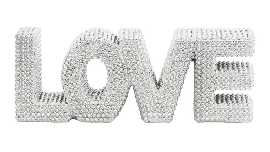 Studded LOVE Tabletop Sign