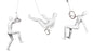 3-Piece Wall Climber Sculpture Set