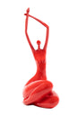 Hands-Up Female Sculpture